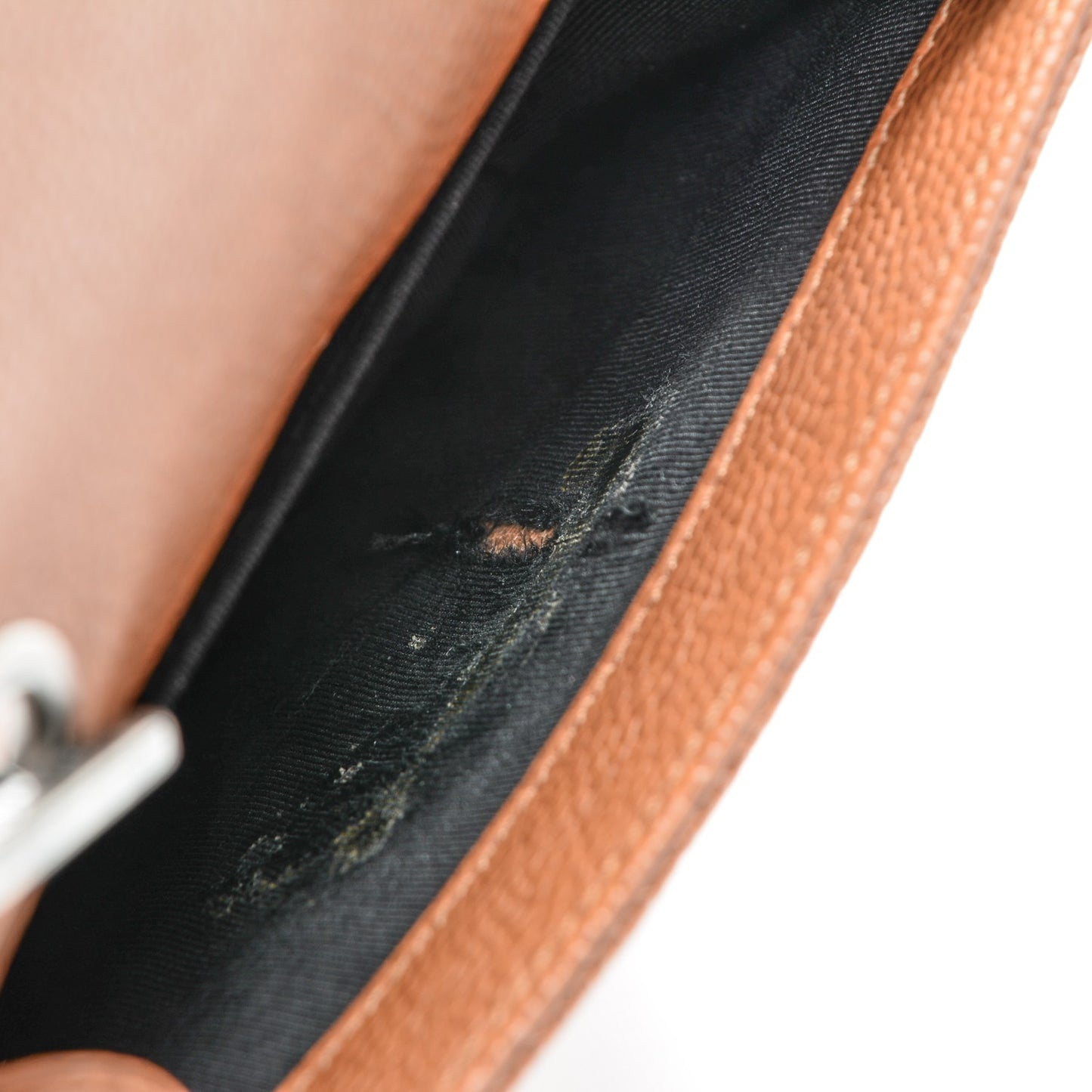 Caviar Mini Dallas Boy Brick Flap Brown