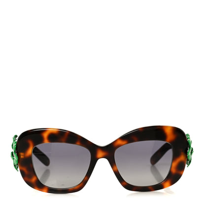 Christian Dior Clover S3I Square Sunglasses Tortoise 2 of 7