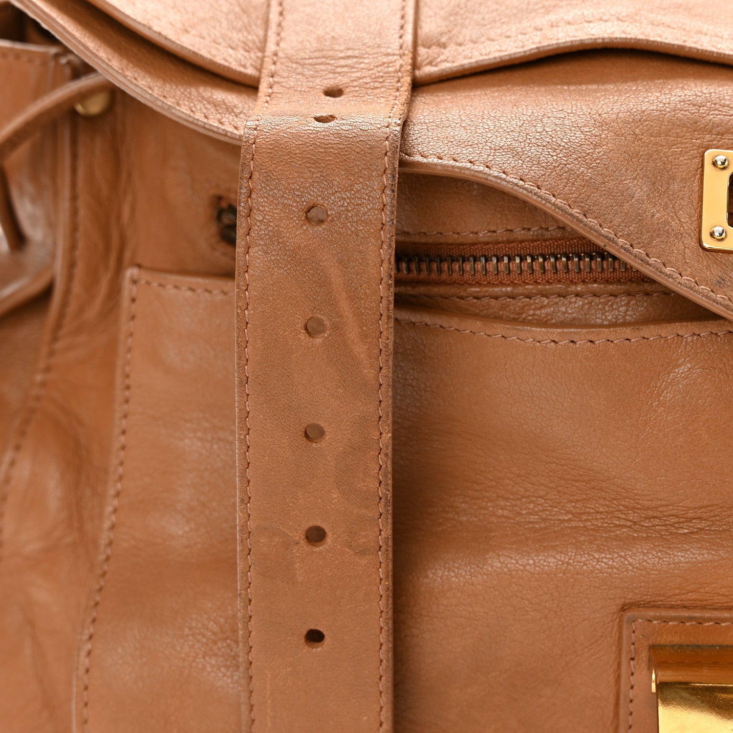Proenza Schouler Lambskin Medium PS1 Satchel Birch 7 of 26