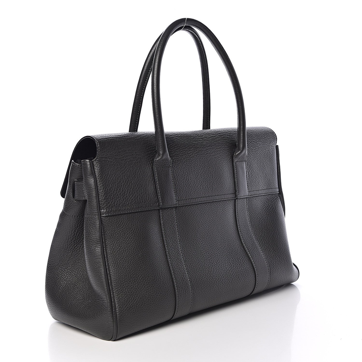 Mulberry Classic Grain Calfskin Bayswater Mole Grey 3 of 19