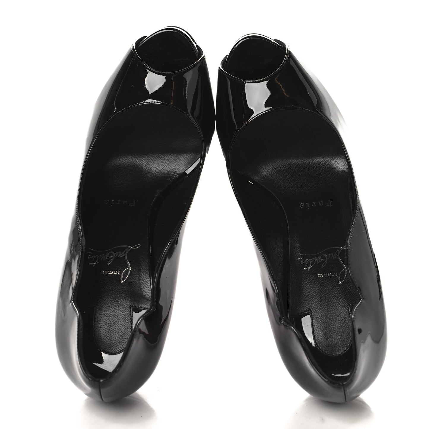 Patent Hot Chick Alta 120 Pumps 38.5 Black
