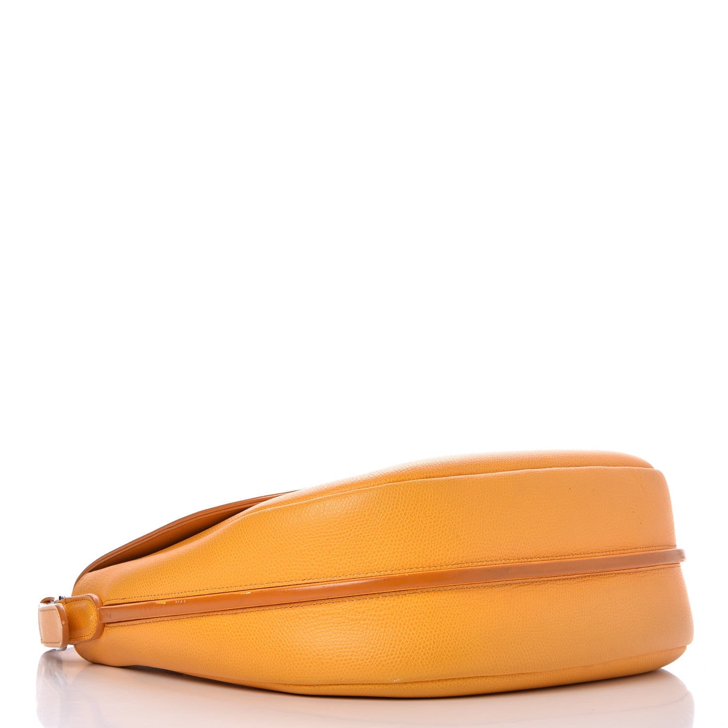 Celine Grained Calfskin Trotteur Messenger Saffron 4 of 18