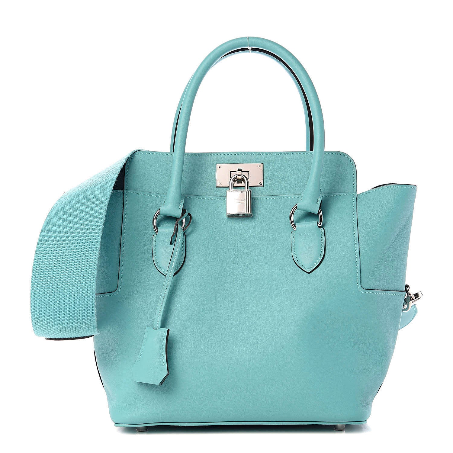 Hermes Swift Toolbox 20 Bleu Atoll 1 of 9