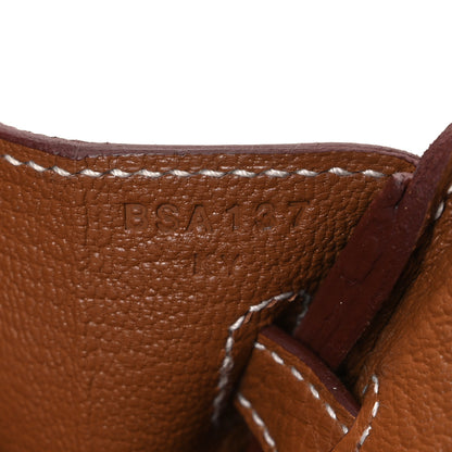 Hermes Togo Birkin 25 Gold 7 of 11