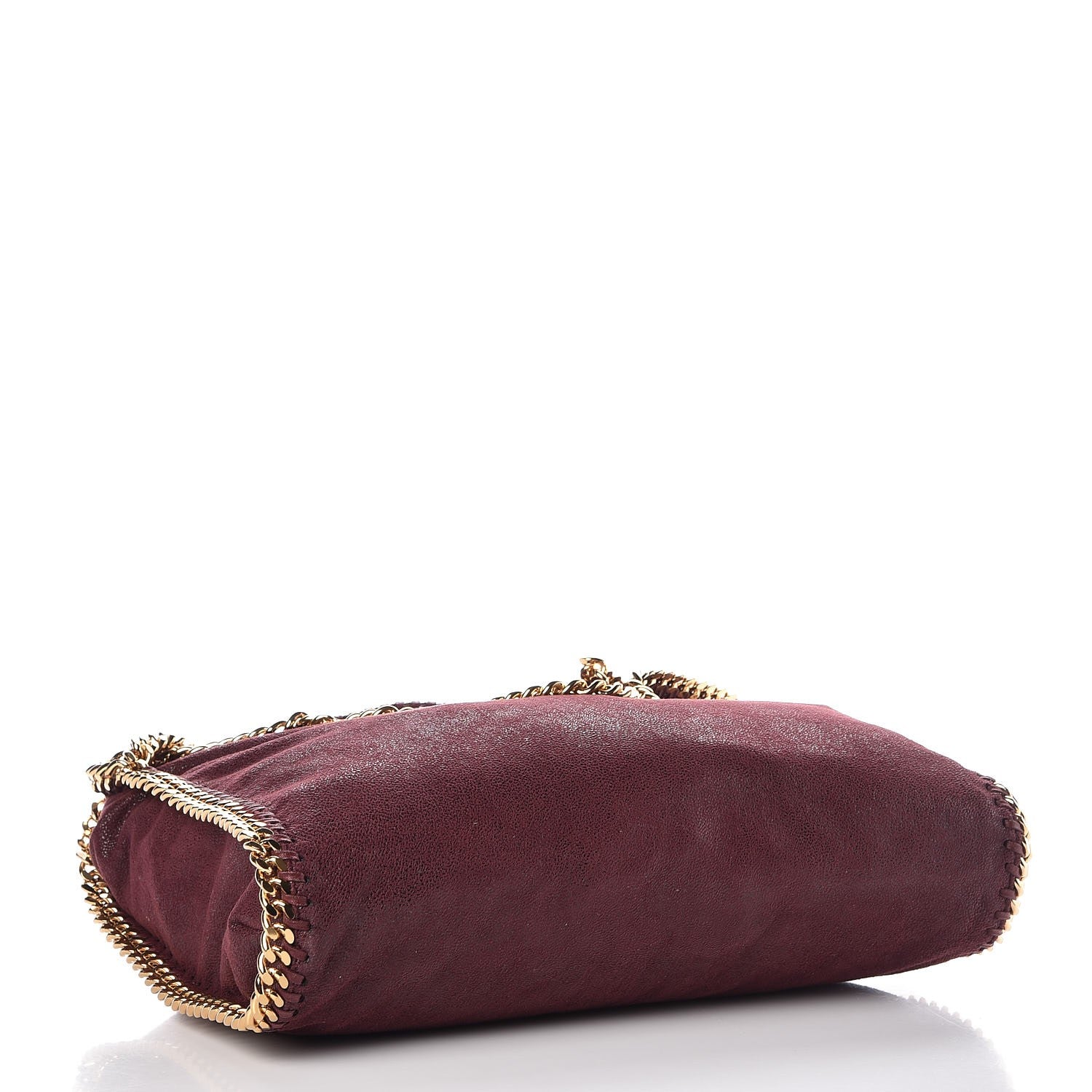 Stella McCartney Shaggy Deer Falabella Fold Over Tote Plum 4 of 7