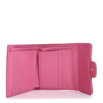 Chanel Caviar Quilted Compact Flap Wallet Pink 5 of 13