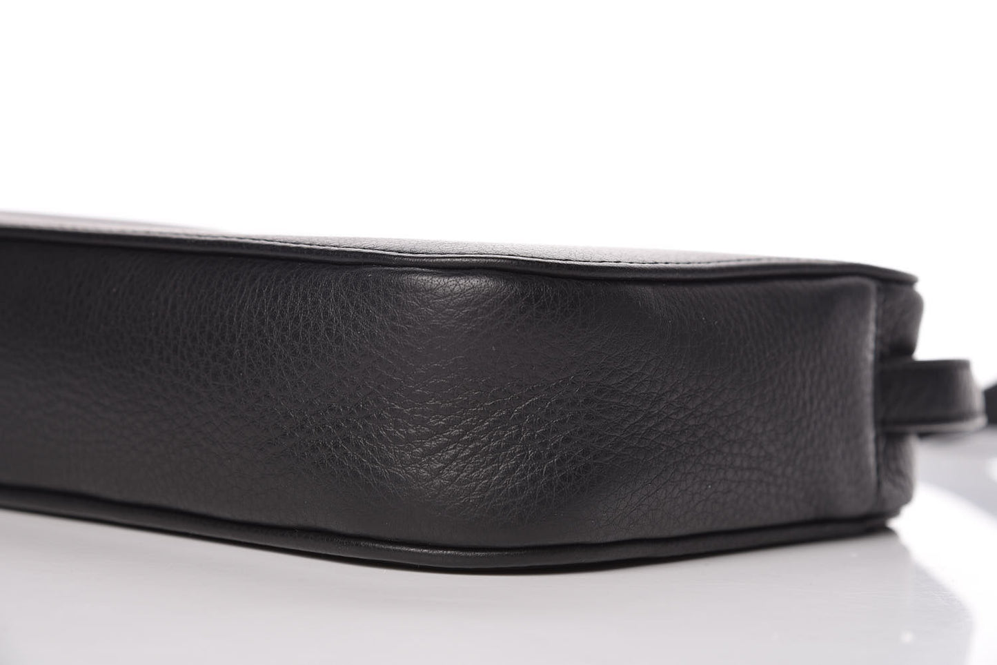 Calfskin Logo S Everyday Camera Bag Black