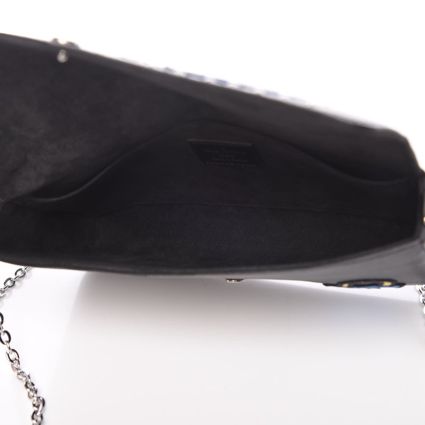 Epi LV Stories Pochette Felicie Black