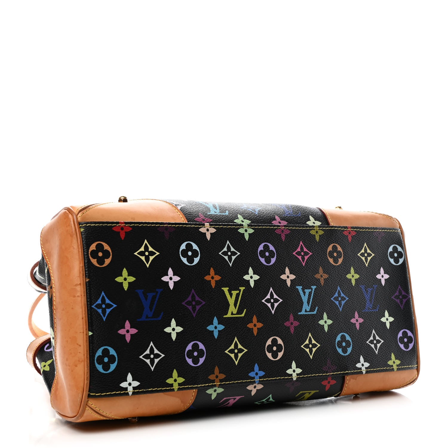 Louis Vuitton Monogram Multicolor Claudia Black 3 of 4