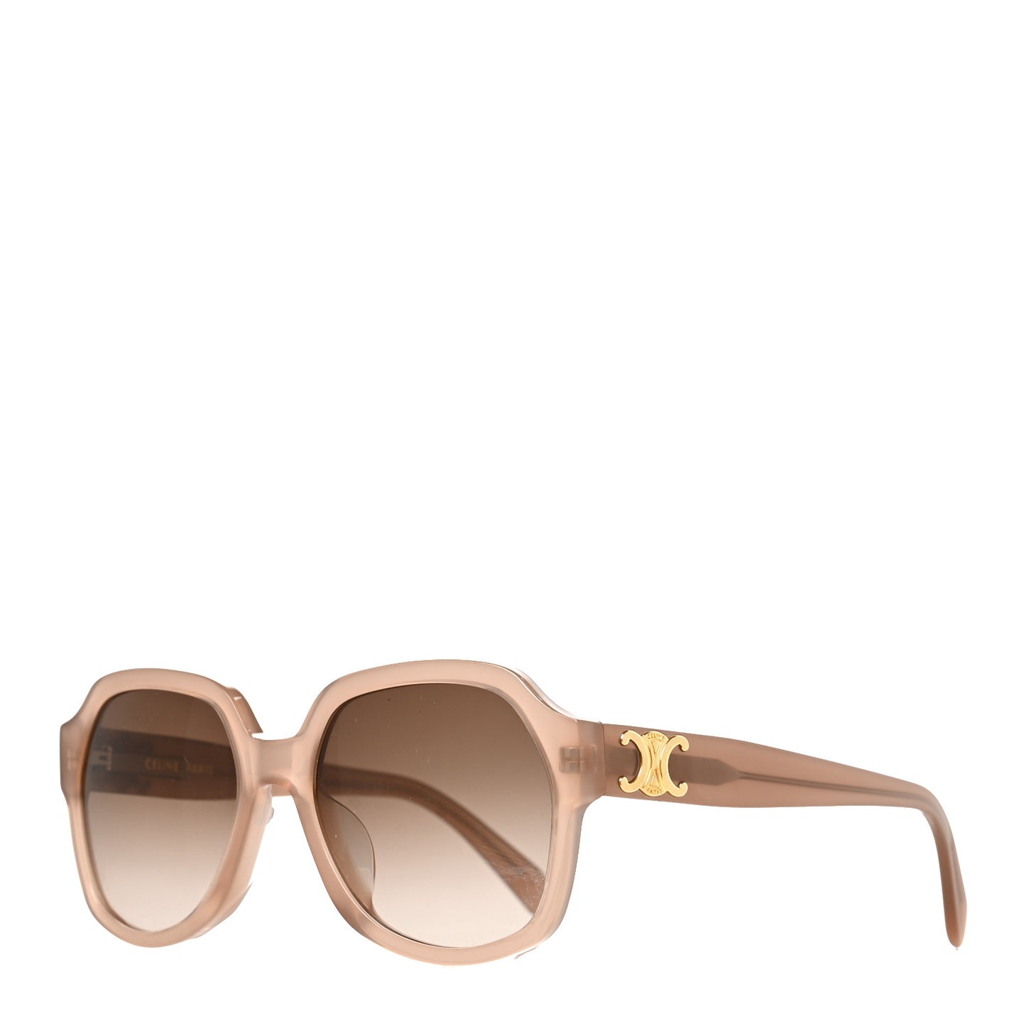 Acetate Triomphe Sunglasses CL40189F Taupe