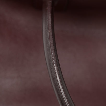 Saint Laurent Calfskin Large Sac De Jour Carryall Bordeaux 11 of 11