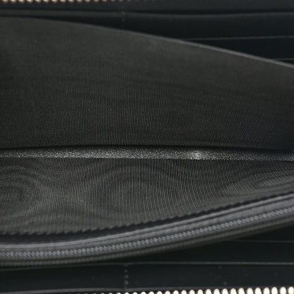 Gucci Guccissimma Signature Dorian Zip Around Wallet Black 7 of 13