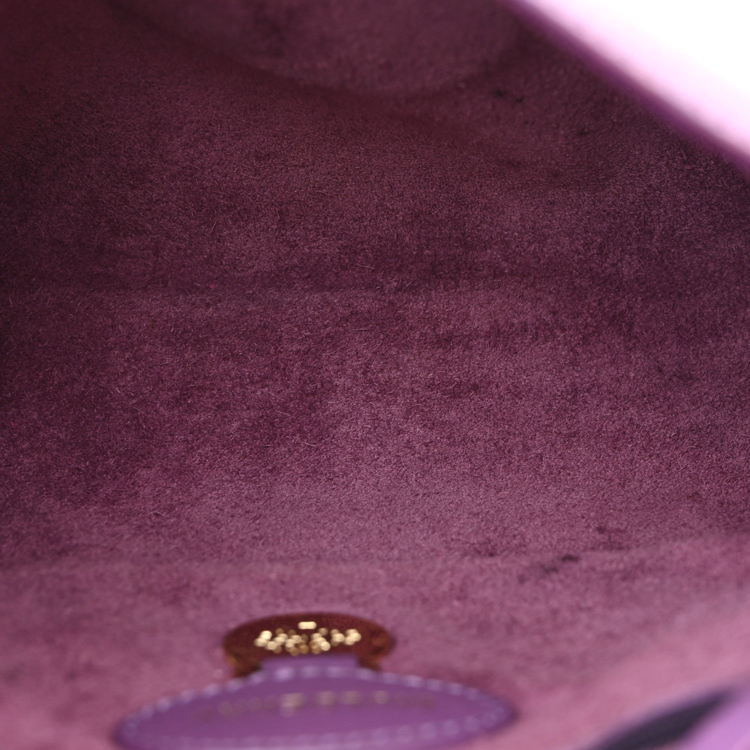 Mulberry Small Classic Grain Calfskin Small Lily Flap Heather 5 of 12