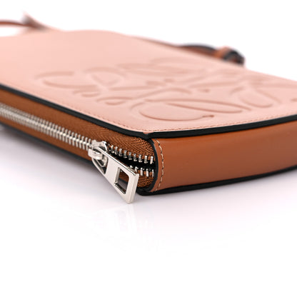 Loewe Soft Calfskin Anagram Pouch Tan 8 of 12