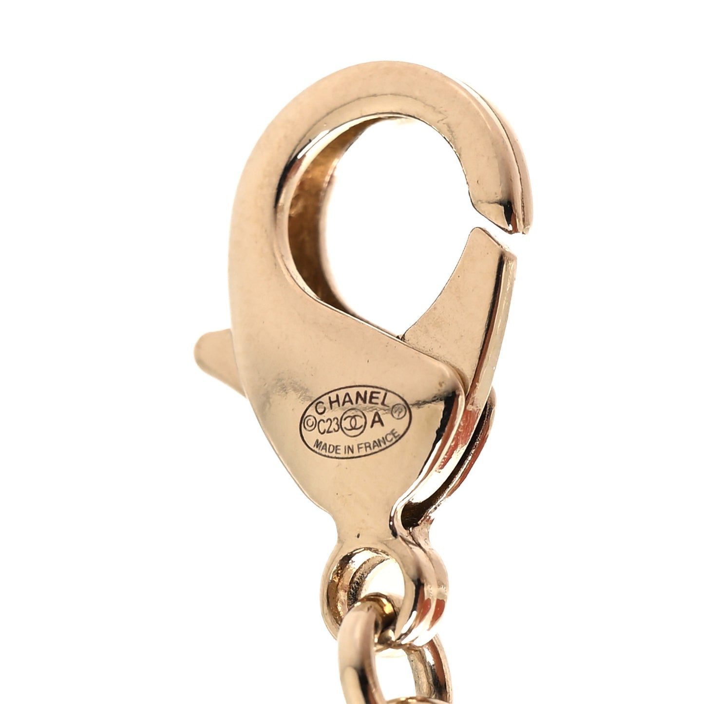 Pearl Crystal CC Star Belt 75 30 Gold Pearly White