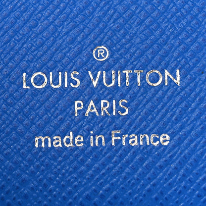 Louis Vuitton Taigarama Pocket Organizer NM Blue Lagoon 6 of 7