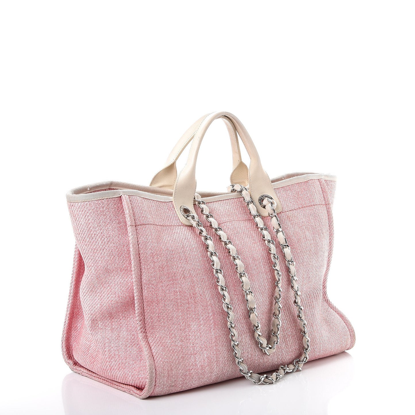 Canvas Large Deauville Tote Pink