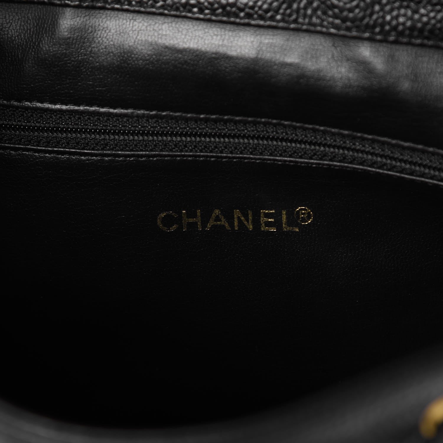 Chanel Caviar Drawstring Backpack Black 6 of 8