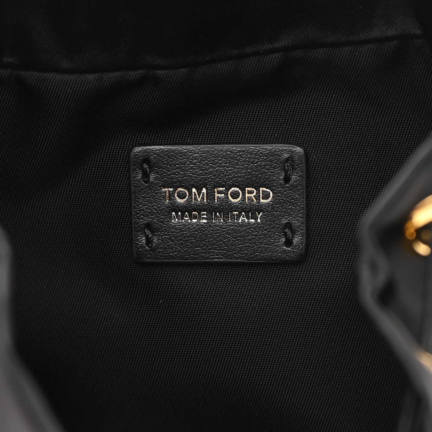 Tom Ford Nylon Small Disco Bucket Bag Black 6 of 10