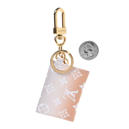 Louis Vuitton Monogram By The Pool Kirigami Pouch Key Holder Bag Charm Brume 2 of 7