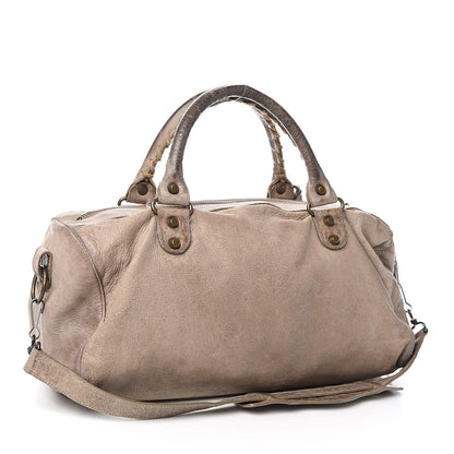 Balenciaga Agneau Classic Hardware Twiggy Taupe 3 of 17