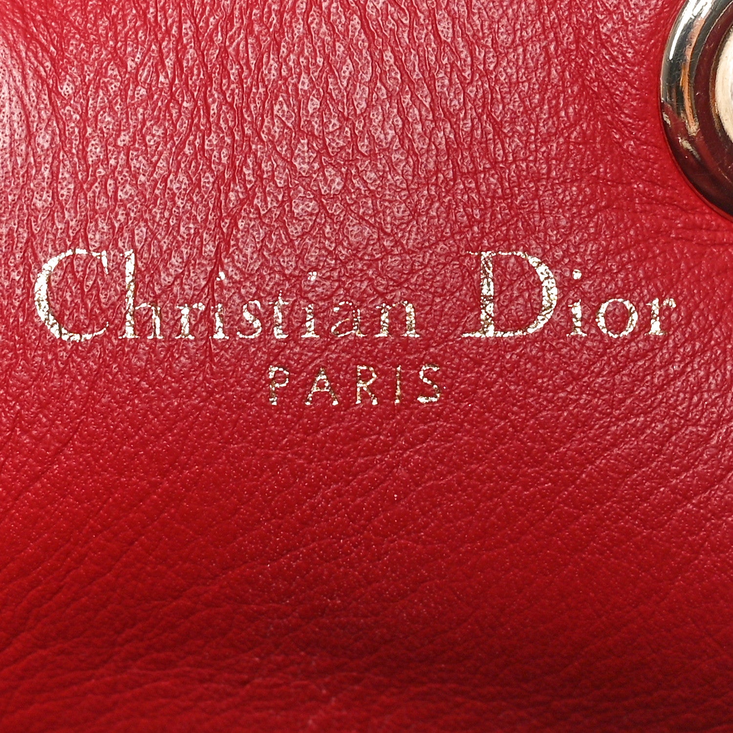 Christian Dior Calfskin Snakeskin Paradise Bubble Bucket Bag White Multicolor 6 of 9