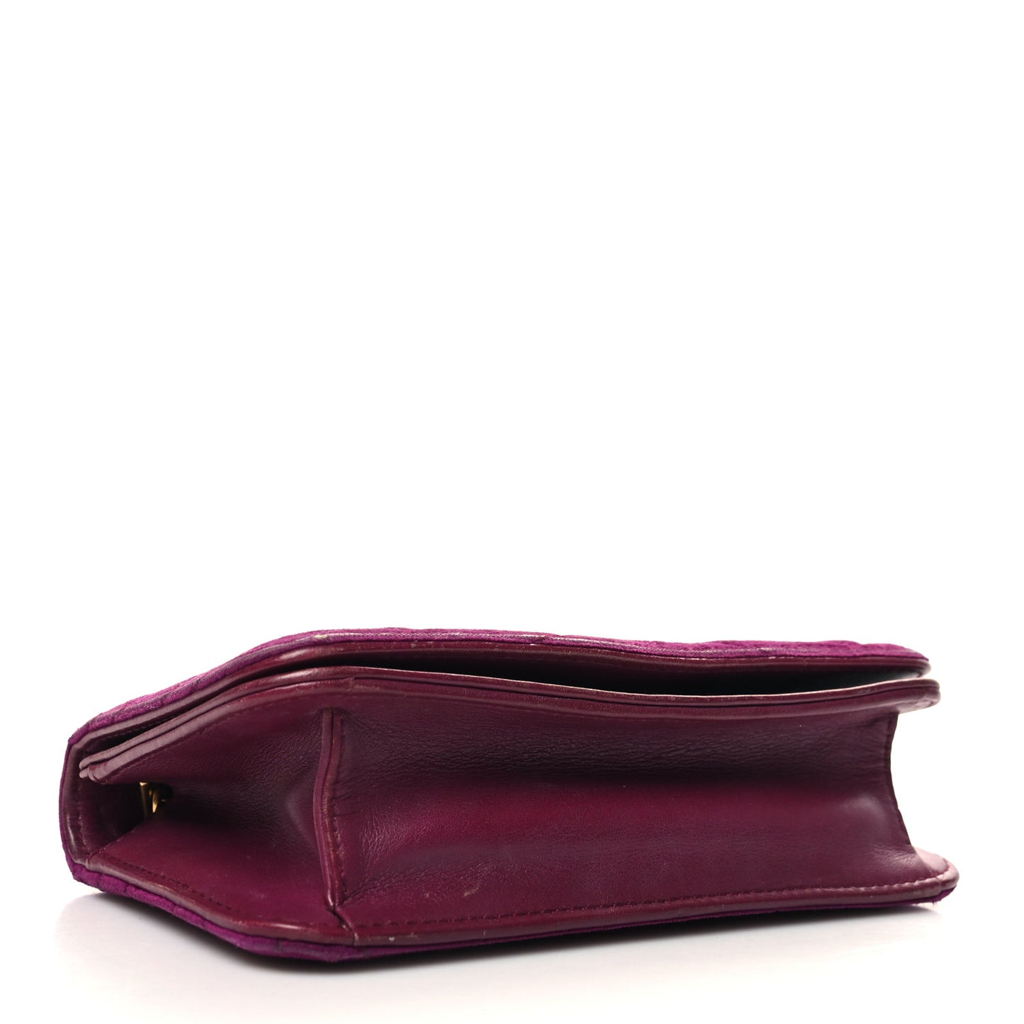 Velvet Matelasse GG Marmont Mini Bag Fuchsia Violet Cyclamen