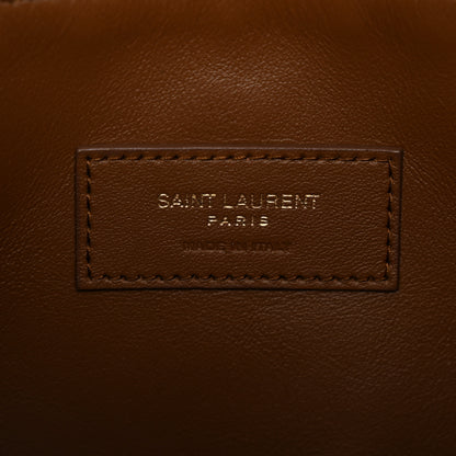 Saint Laurent Grained Calfskin Large Le 5 A 7 Soft Hobo Fox 6 of 9