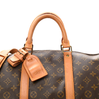 Louis Vuitton Monogram Keepall Bandouliere 55 8 of 12