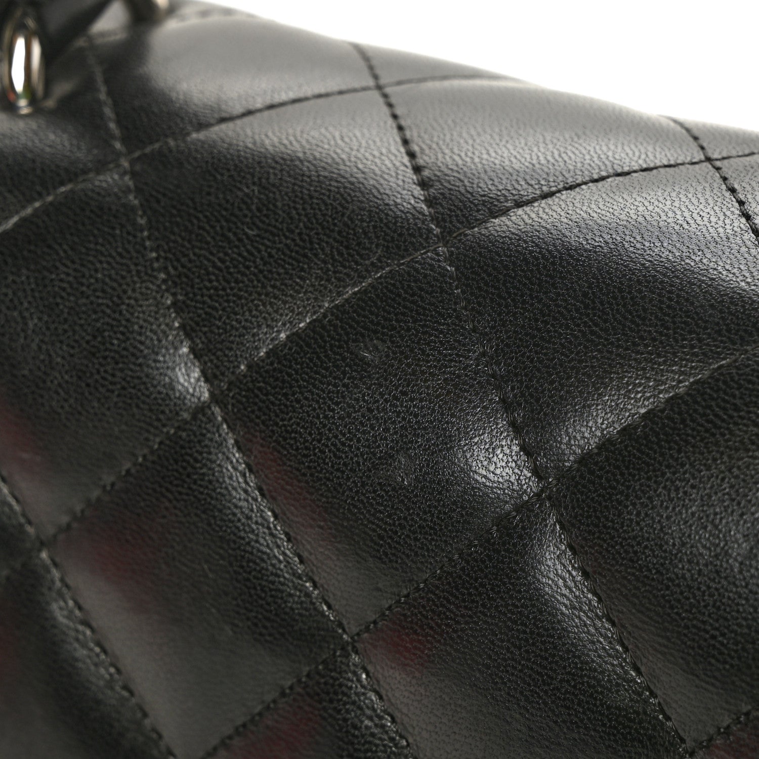 Chanel Lambskin Quilted Medium Kelly Flap Black 10 of 11