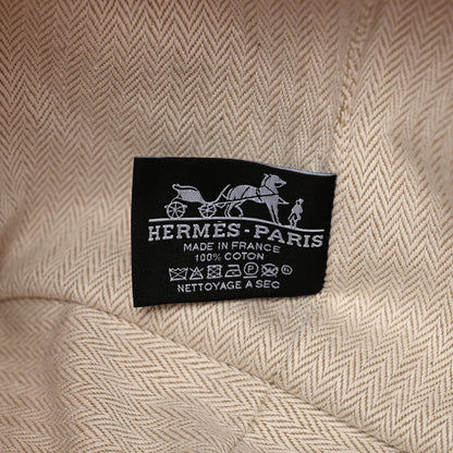 Hermes Canvas Large Bride-A-Brac Pouch Hibiscus 6 of 9