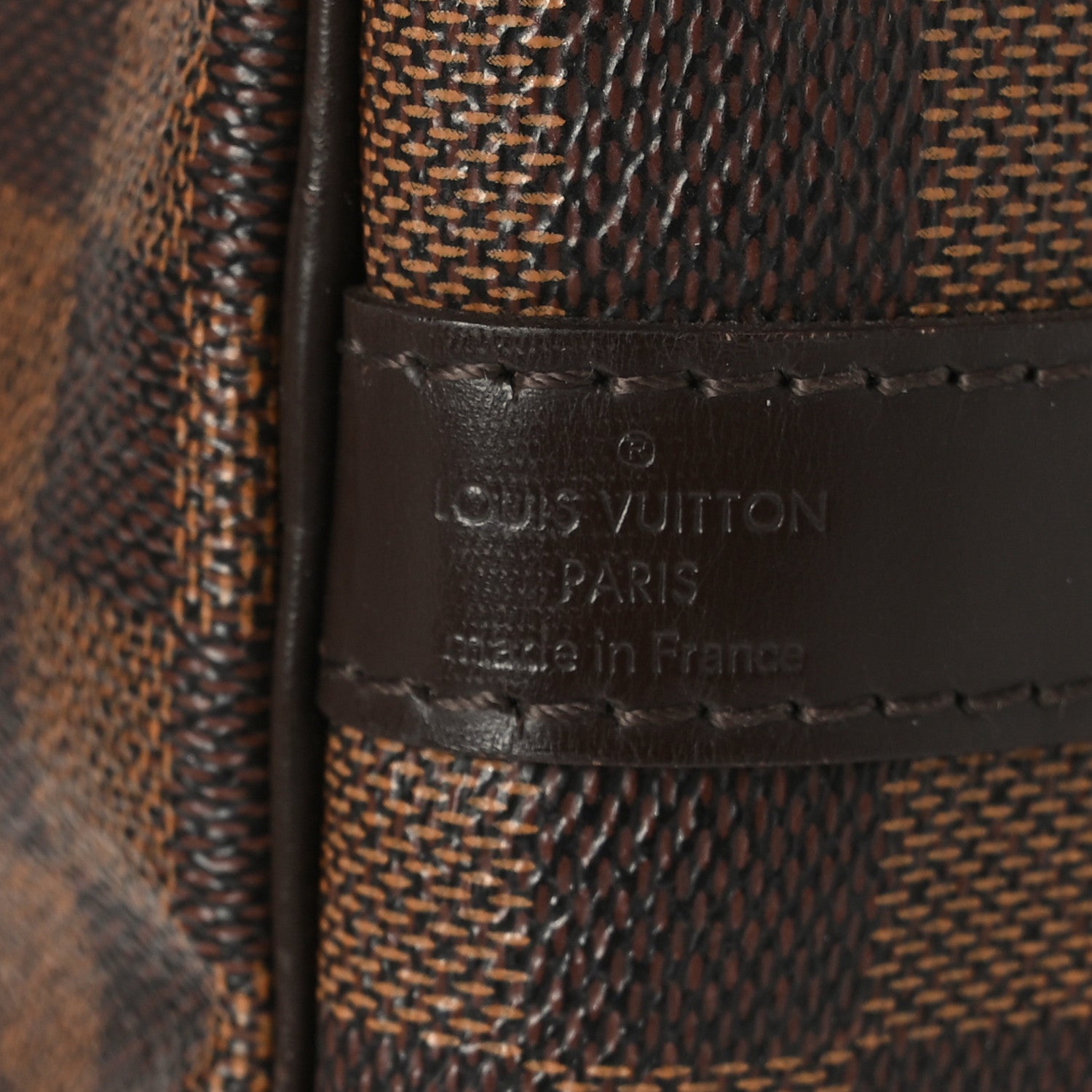 Louis Vuitton Damier Ebene Speedy Bandouliere 35 7 of 14