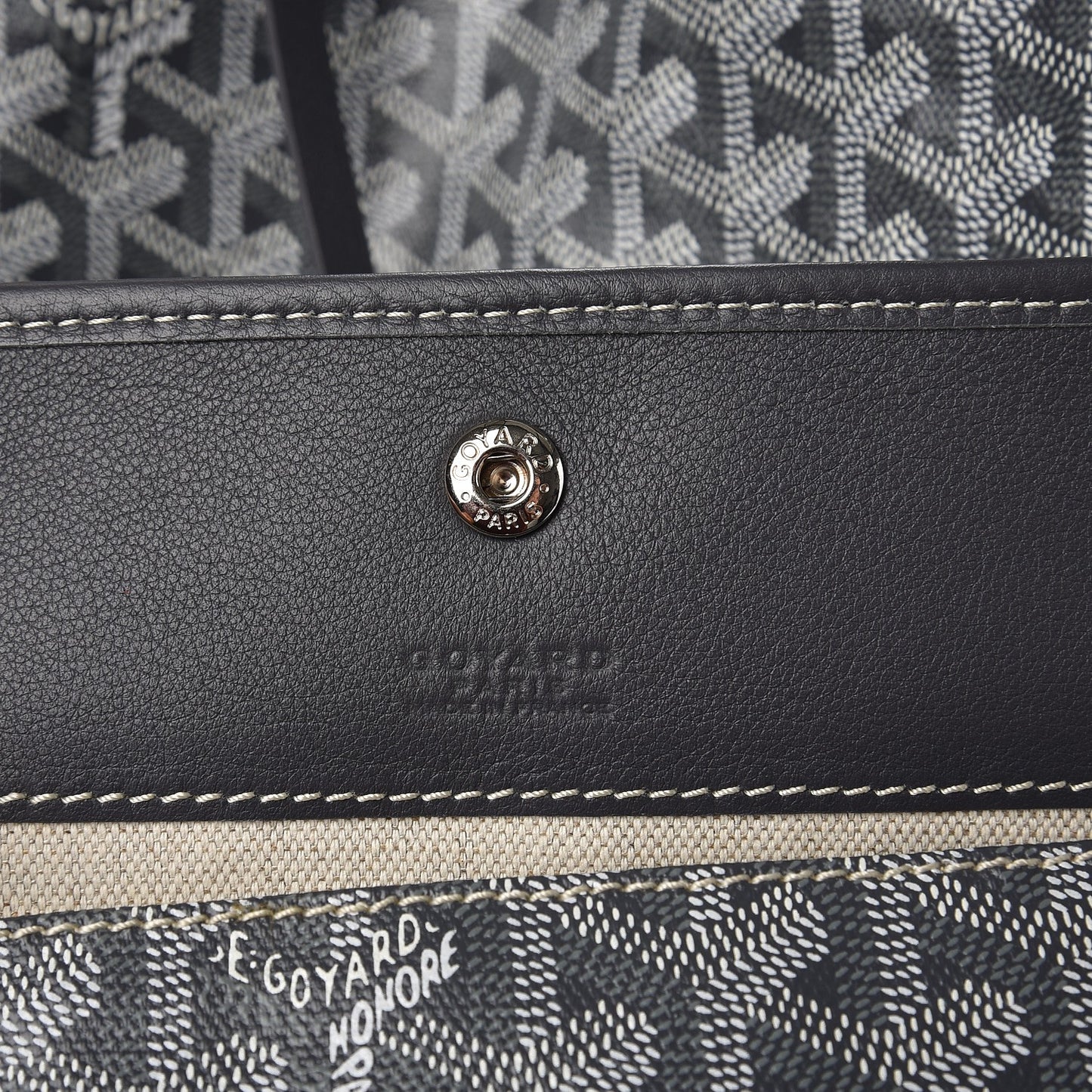 Goyardine Saint Louis GM Grey