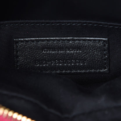 Saint Laurent Calfskin Matelasse Monogram Lou Camera Bag Bright Pink 6 of 9