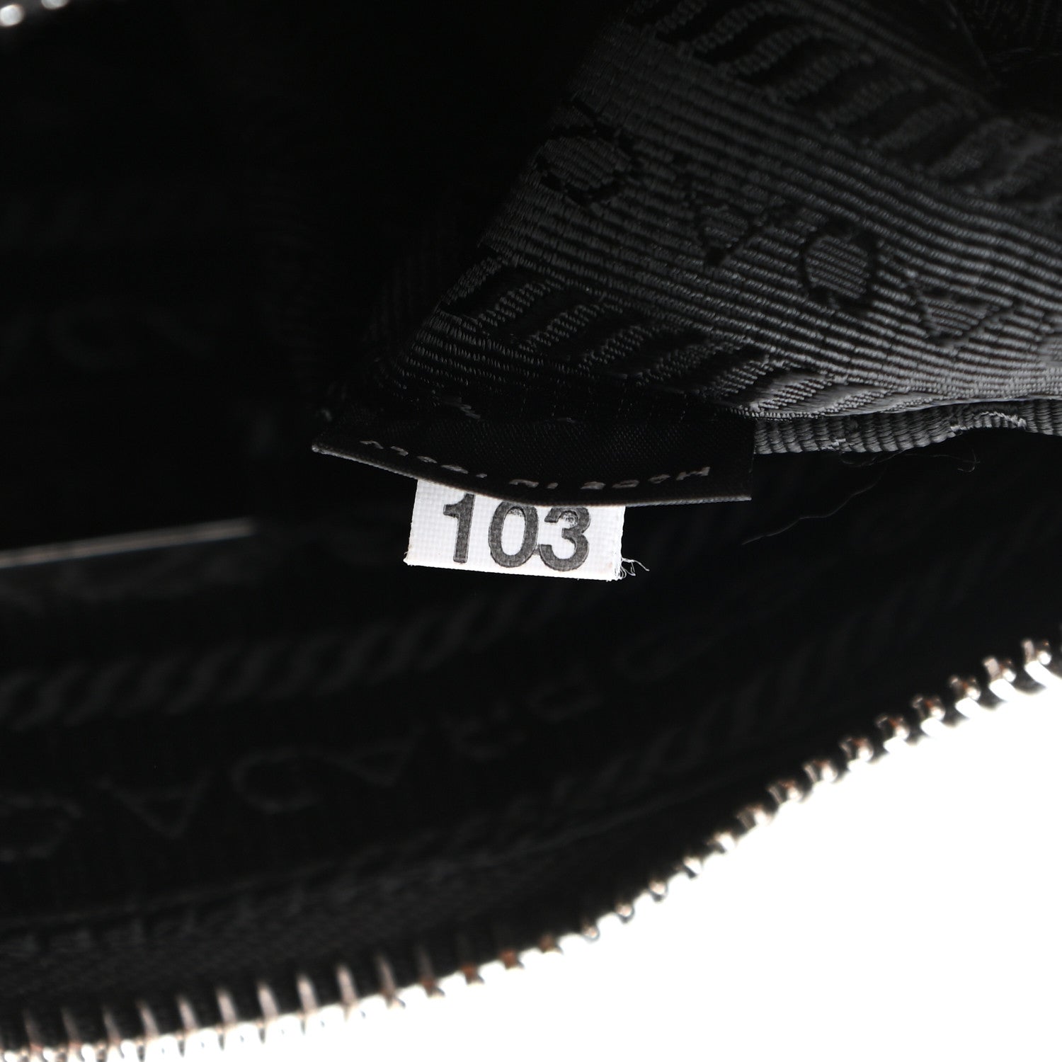 Prada Nylon Re-Edition 2005 Shoulder Bag Black 8 of 13
