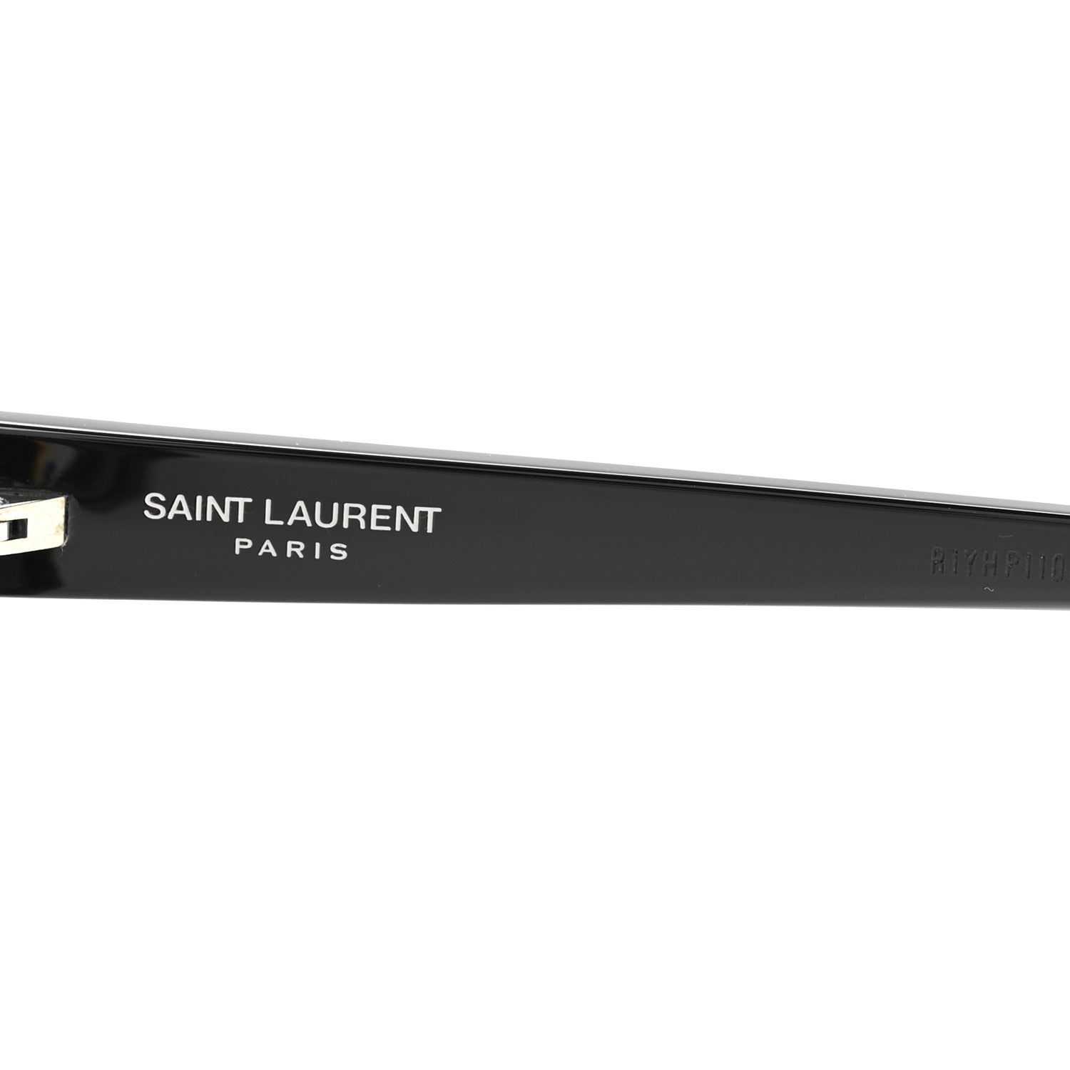 Saint Laurent Acetate Mica Cat Eye Sunglasses SL 276 Black 6 of 8