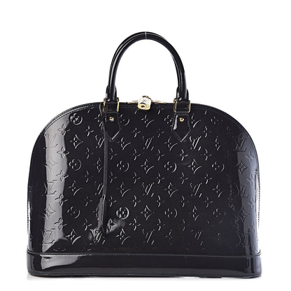 Louis Vuitton Vernis Alma GM Blue Infini 1 of 10
