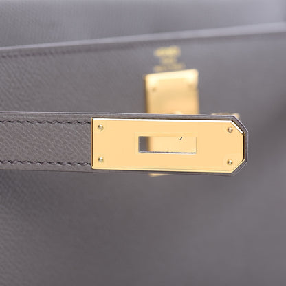 Hermes Epsom Kelly Sellier 28 Etain 13 of 34