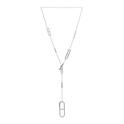 Hermes Sterling Silver Ever Chaine d'Ancre Long Lariat Necklace 2 of 5