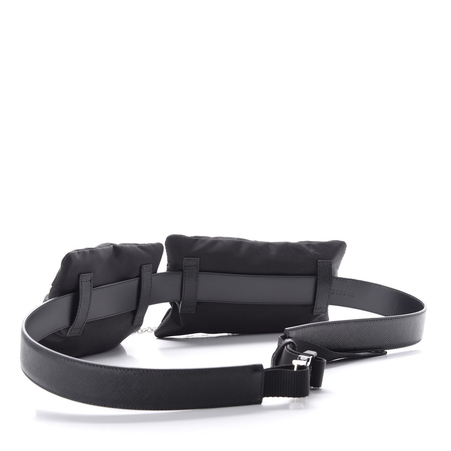 Tessuto Nylon Saffiano Belt Bag 100 40 Black