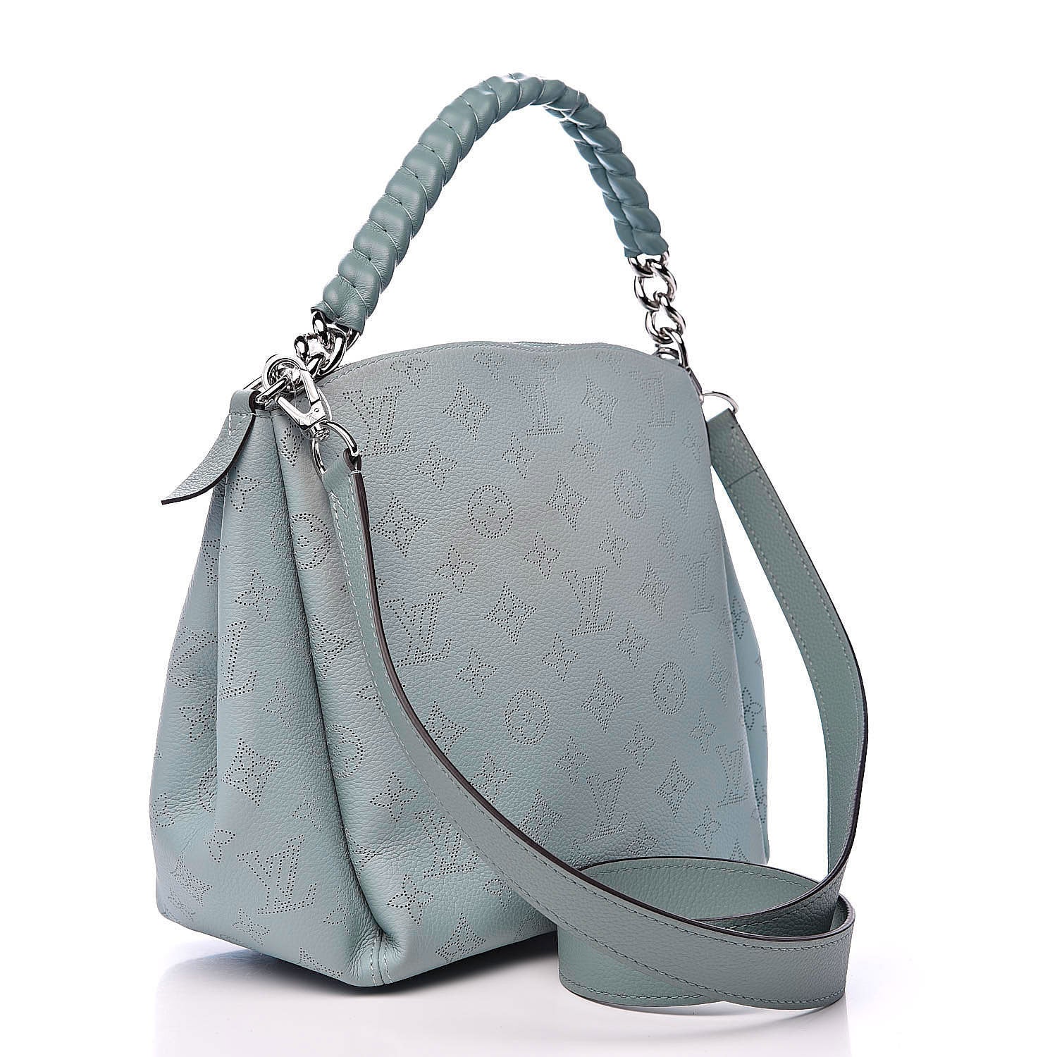 Louis Vuitton Mahina Babylone Chain BB Vert Lagon 3 of 11