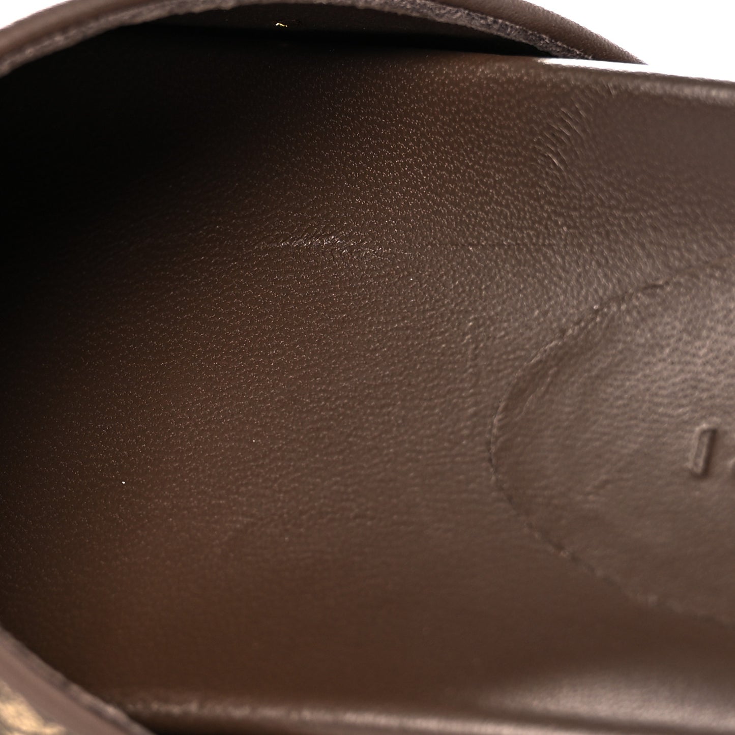 GG Supreme Monogram Miro Soft Calfskin Womens Horsebit Slippers 36.5 Beige Ebony New Acero