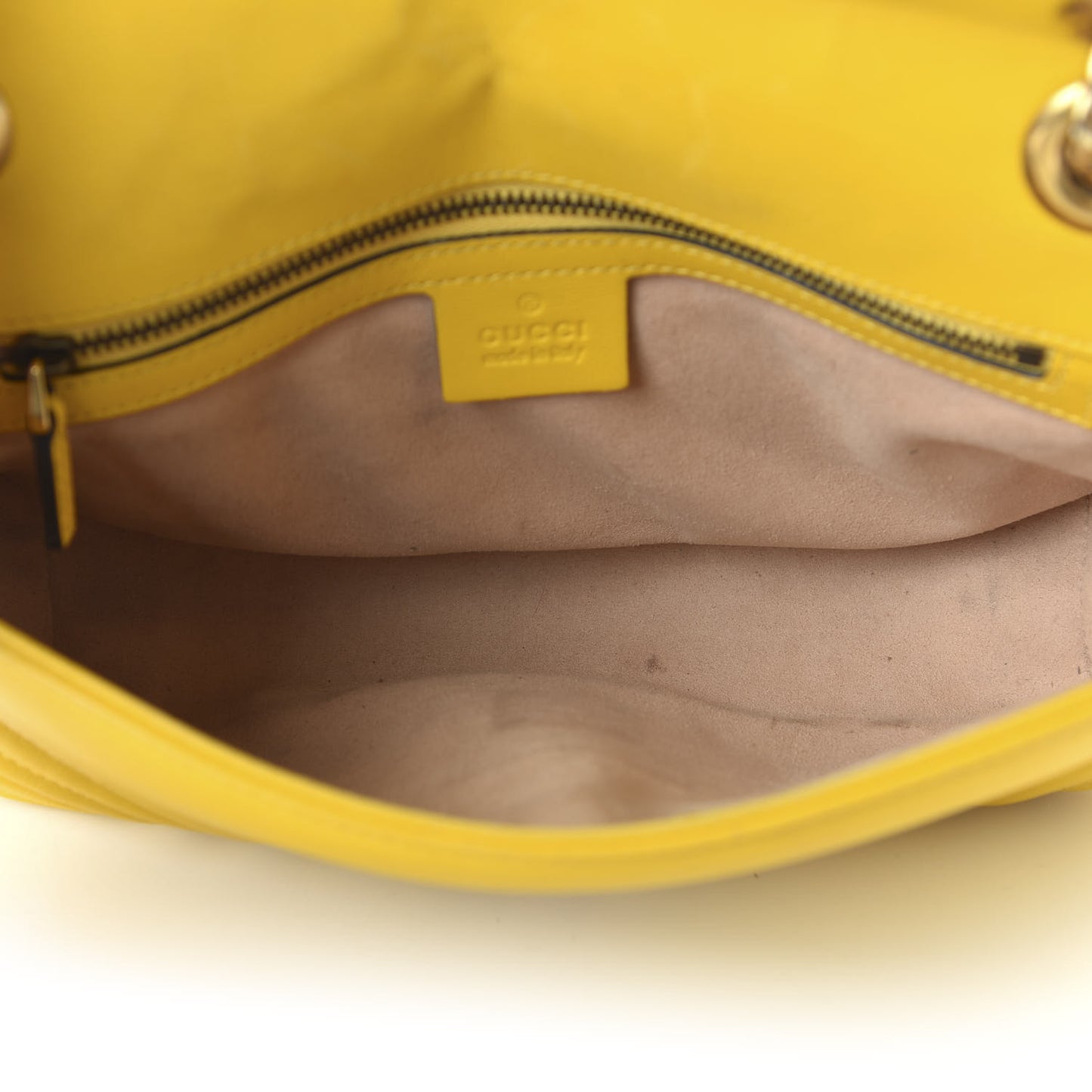 Calfskin Matelasse Small GG Marmont Shoulder Bag Stone Topaz