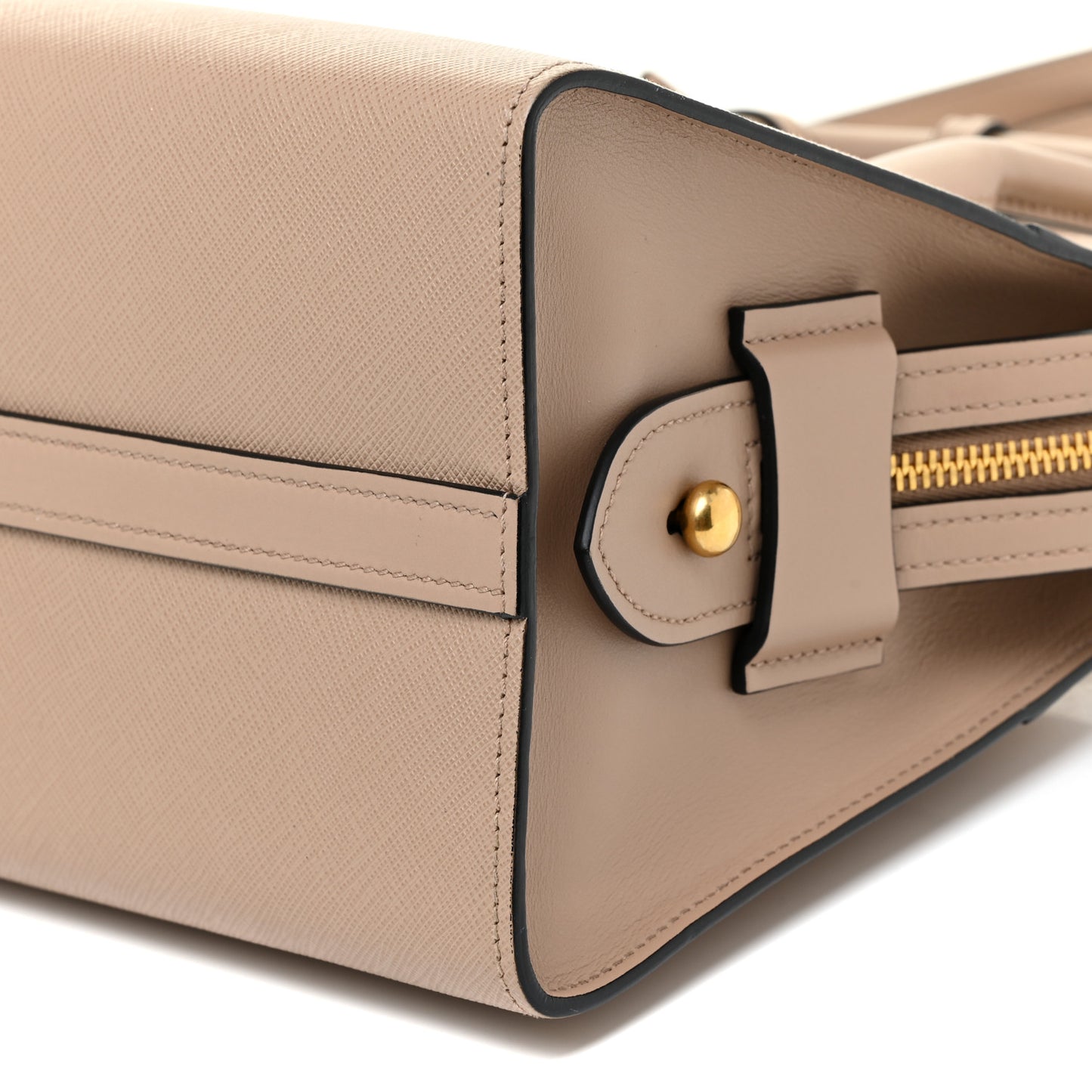 Saffiano City Calf Small Esplanade Tote Cammeo