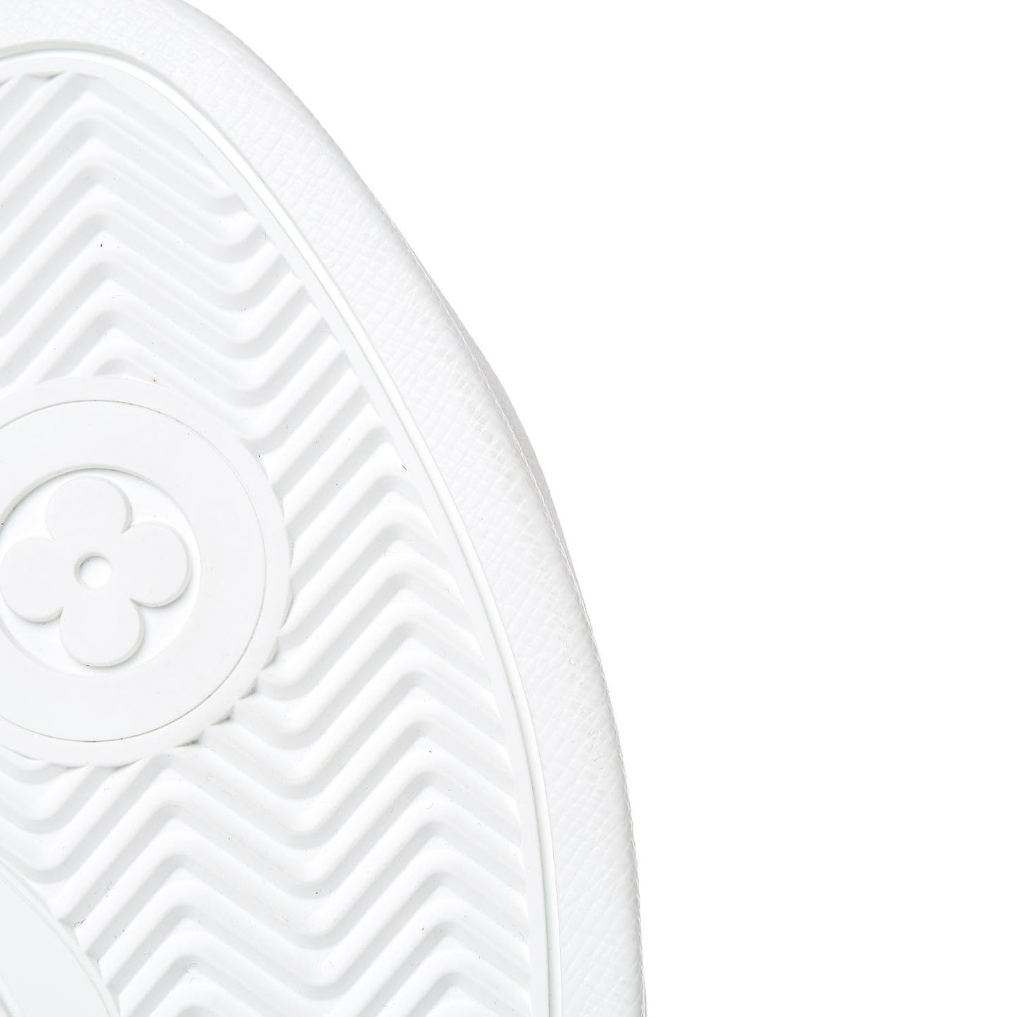 Calfskin Reverse Monogram Boombox High Top Sneakers 38 White