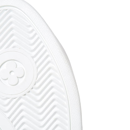 Louis Vuitton Calfskin Reverse Monogram Boombox High Top Sneakers 38 White 13 of 14
