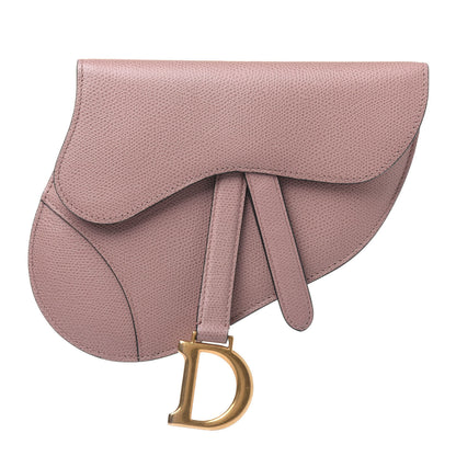 Christian Dior Grained Calfskin Saddle Belt Bag Light Pink 1 of 13