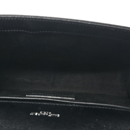 Saint Laurent Grain De Poudre Small Classic Monogram Kate Tassel Satchel Black 5 of 11