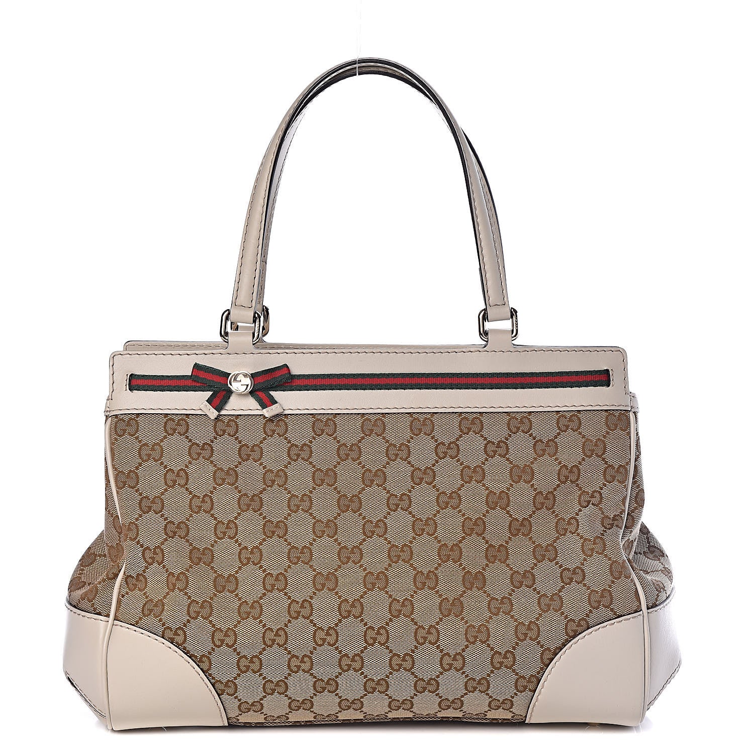 Gucci Monogram Medium Mayfair Tote Off White 1 of 12