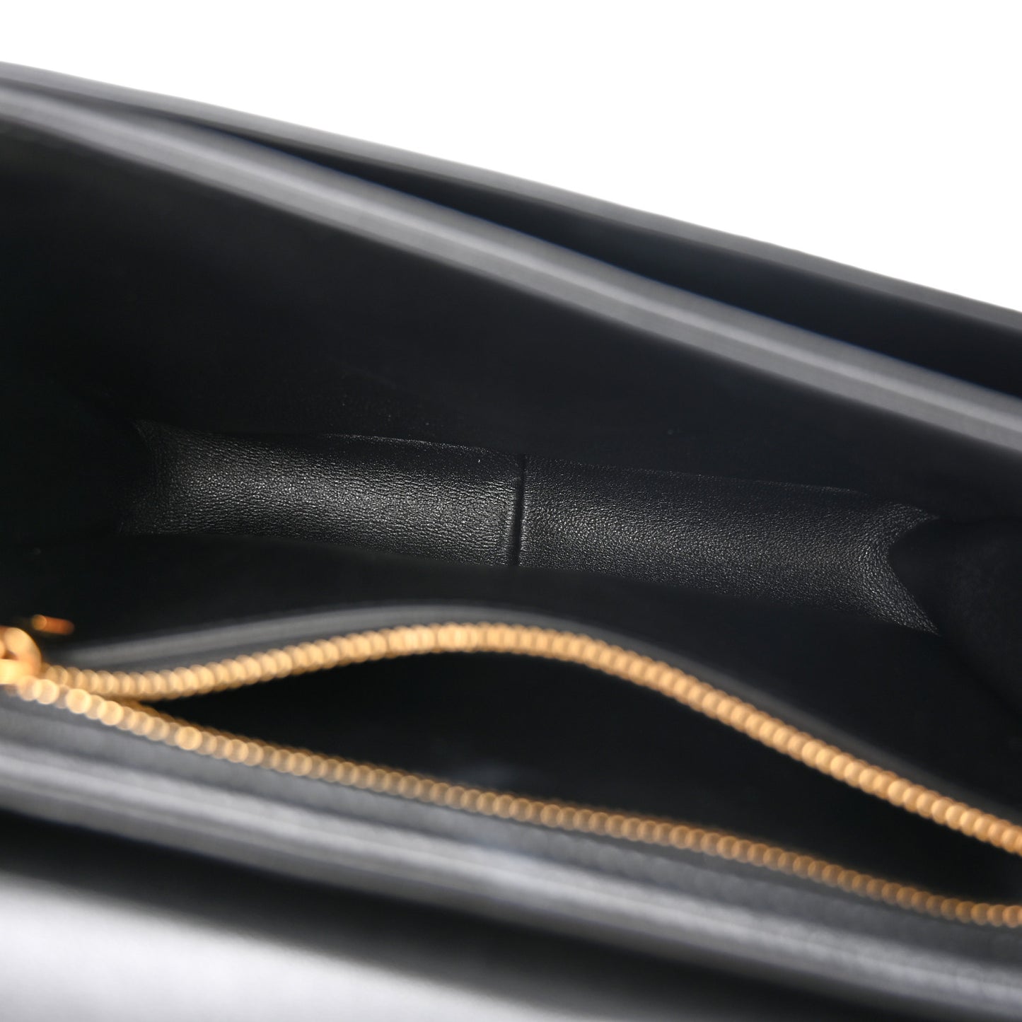 Shiny Calfskin Teen Triomphe Black